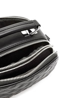 Kadın Siyah Uzun Askılı Kapitone Çapraz Çanta | Derimod Kadın Siyah Uzun Askılı Kapitone Çapraz Çanta | Derimod