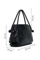 Women's Black Casual Shoulder Bag | Derimod Women's Black Casual Shoulder Bag | Derimod
