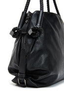 Women's Black Casual Shoulder Bag | Derimod Women's Black Casual Shoulder Bag | Derimod