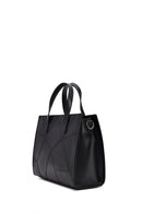 Kadın Siyah Uzun Askılı Baskılı Klasik Omuz Çantası | Derimod Kadın Siyah Uzun Askılı Baskılı Klasik Omuz Çantası | Derimod