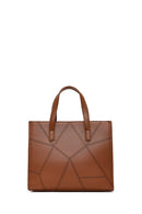 Kadın Taba Uzun Askılı Baskılı Klasik Omuz Çantası | Derimod Kadın Taba Uzun Askılı Baskılı Klasik Omuz Çantası | Derimod