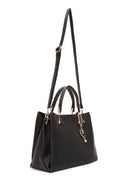 Women's Black Long Strap Classic Shoulder Bag | Derimod Women's Black Long Strap Classic Shoulder Bag | Derimod