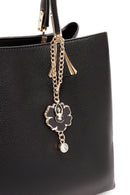 Women's Black Long Strap Classic Shoulder Bag | Derimod Women's Black Long Strap Classic Shoulder Bag | Derimod