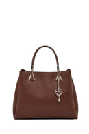 Woman Brown Long Strap Classic Handbag | Derimod Woman Brown Long Strap Classic Handbag | Derimod