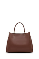 Woman Brown Long Strap Classic Handbag | Derimod Woman Brown Long Strap Classic Handbag | Derimod