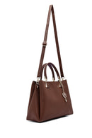 Woman Brown Long Strap Classic Handbag | Derimod Woman Brown Long Strap Classic Handbag | Derimod