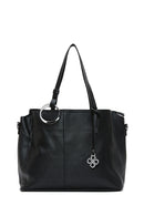 Women's Black Long Strap Shoulder Bag | Derimod Women's Black Long Strap Shoulder Bag | Derimod