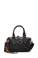 Women's Black Long Strap Mini Shoulder Bag | Derimod Women's Black Long Strap Mini Shoulder Bag | Derimod