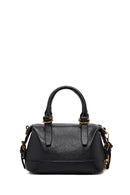 Women's Black Long Strap Mini Shoulder Bag | Derimod Women's Black Long Strap Mini Shoulder Bag | Derimod