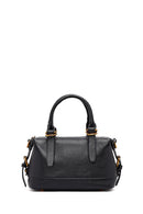 Women's Black Long Strap Mini Shoulder Bag | Derimod Women's Black Long Strap Mini Shoulder Bag | Derimod