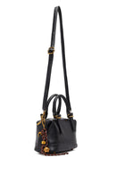 Women's Black Long Strap Mini Shoulder Bag | Derimod Women's Black Long Strap Mini Shoulder Bag | Derimod