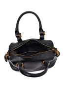 Women's Black Long Strap Mini Shoulder Bag | Derimod Women's Black Long Strap Mini Shoulder Bag | Derimod