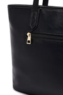 Kadın Siyah Uzun Askılı Aksesuarlı Örgü Omuz Çantası | Derimod Kadın Siyah Uzun Askılı Aksesuarlı Örgü Omuz Çantası | Derimod