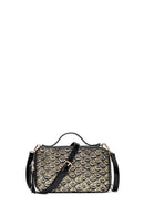 Women's Black Long Strap Patent Leather Mini Shoulder Bag | Derimod Women's Black Long Strap Patent Leather Mini Shoulder Bag | Derimod