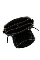 Kadın Siyah Uzun Askılı Çapraz Çanta | Derimod Kadın Siyah Uzun Askılı Çapraz Çanta | Derimod