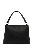 Kadın Siyah Uzun Askılı Baskılı Omuz Çantası | Derimod Kadın Siyah Uzun Askılı Baskılı Omuz Çantası | Derimod