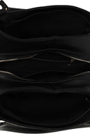 Kadın Siyah Uzun Askılı Baskılı Omuz Çantası | Derimod Kadın Siyah Uzun Askılı Baskılı Omuz Çantası | Derimod