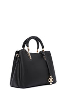 Kadın Siyah Uzun Askılı Kol Çantası | Derimod Kadın Siyah Uzun Askılı Kol Çantası | Derimod