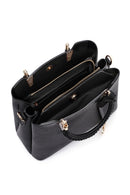 Kadın Siyah Uzun Askılı Kol Çantası | Derimod Kadın Siyah Uzun Askılı Kol Çantası | Derimod