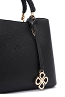 Kadın Siyah Uzun Askılı Kol Çantası | Derimod Kadın Siyah Uzun Askılı Kol Çantası | Derimod