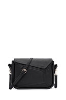 Women's Black Long Strapped Crossbody Bag | Derimod Women's Black Long Strapped Crossbody Bag | Derimod