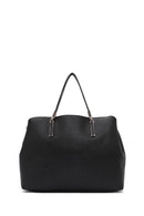 Women's Black Long Strap Classic Shoulder Bag | Derimod Women's Black Long Strap Classic Shoulder Bag | Derimod