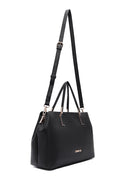 Women's Black Long Strap Classic Shoulder Bag | Derimod Women's Black Long Strap Classic Shoulder Bag | Derimod