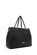 Kadın Siyah Uzun Askılı Klasik Kol Çantası | Derimod Kadın Siyah Uzun Askılı Klasik Kol Çantası | Derimod