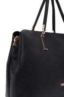 Women's Black Long Strap Classic Shoulder Bag | Derimod Women's Black Long Strap Classic Shoulder Bag | Derimod