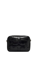 Kadın Siyah Uzun Askılı Örgülü Çapraz Çanta | Derimod Kadın Siyah Uzun Askılı Örgülü Çapraz Çanta | Derimod