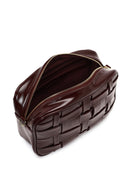 Kadın Bordo Uzun Askılı Örgülü Çapraz Çanta | Derimod Kadın Bordo Uzun Askılı Örgülü Çapraz Çanta | Derimod