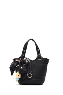 Women's Black Long Strap Mini Shoulder Bag | Derimod Women's Black Long Strap Mini Shoulder Bag | Derimod