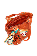 Women's Orange Long Strap Mini Shoulder Bag | Derimod Women's Orange Long Strap Mini Shoulder Bag | Derimod