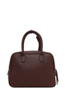 Kadın Bordo Uzun Askılı Charmlı Kol Çantası | Derimod Kadın Bordo Uzun Askılı Charmlı Kol Çantası | Derimod