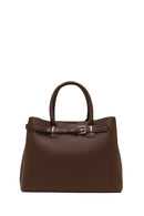 Kadın Kahverengi Uzun Askılı Klasik Kol Çantası | Derimod Kadın Kahverengi Uzun Askılı Klasik Kol Çantası | Derimod