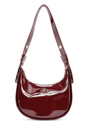 Women's Burgundy Shoulder Bag | Derimod Women's Burgundy Shoulder Bag | Derimod