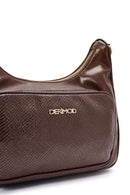Women's Brown Double Strap Shoulder Bag | Derimod Women's Brown Double Strap Shoulder Bag | Derimod