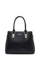 Women's Black Long Strap Shoulder Bag | Derimod Women's Black Long Strap Shoulder Bag | Derimod