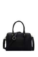 Women's Black Long Strap Shoulder Bag | Derimod Women's Black Long Strap Shoulder Bag | Derimod