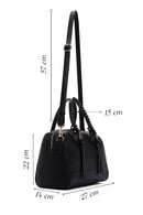 Women's Black Long Strap Shoulder Bag | Derimod Women's Black Long Strap Shoulder Bag | Derimod
