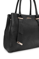 Women's Black Long Strap Casual Shoulder Bag | Derimod Women's Black Long Strap Casual Shoulder Bag | Derimod