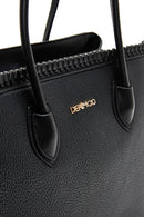 Women's Black Long Strap Shoulder Bag | Derimod Women's Black Long Strap Shoulder Bag | Derimod