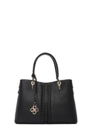 Women's Black Long Strap Classic Shoulder Bag | Derimod Women's Black Long Strap Classic Shoulder Bag | Derimod