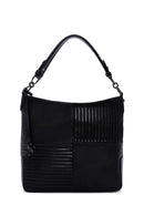 Women's Black Long Strap Shoulder Bag | Derimod Women's Black Long Strap Shoulder Bag | Derimod