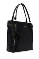 Women's Black Long Strap Shoulder Bag | Derimod Women's Black Long Strap Shoulder Bag | Derimod