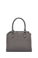Woman Grey Long Strap Classic Shoulder Bag | Derimod Woman Grey Long Strap Classic Shoulder Bag | Derimod