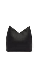 Women's Black Short and Long Strapped Shoulder Bag | Derimod Women's Black Short and Long Strapped Shoulder Bag | Derimod