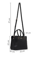 Kadın Siyah Uzun Askılı Kol Çantası | Derimod Kadın Siyah Uzun Askılı Kol Çantası | Derimod