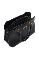 Kadın Siyah Uzun Askılı Kol Çantası | Derimod Kadın Siyah Uzun Askılı Kol Çantası | Derimod