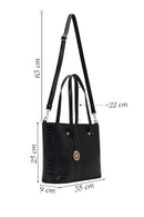 Kadın Siyah Uzun Askılı Omuz Çantası | Derimod Kadın Siyah Uzun Askılı Omuz Çantası | Derimod